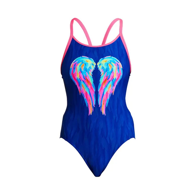 Funkita Women's Diamond Back One Piece Swimsuit - Icarus Wings	-4
