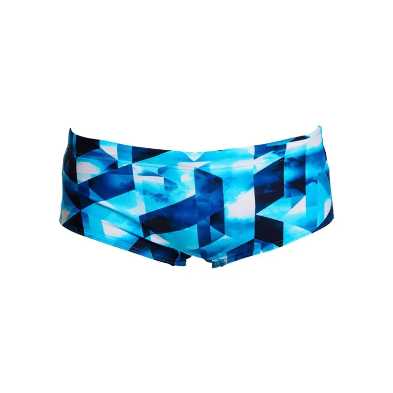 Funky Trunks: Men's Sidewinder Swim Trunks - Hidden Depths-3