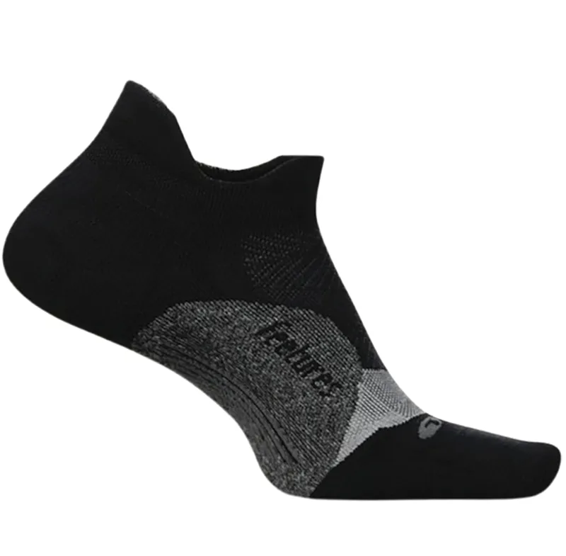 Feetures Elite Light Cushion No Show Tab Black