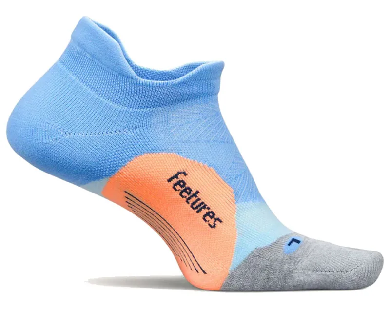 Feetures Elite Light Cushion No Show Tab Blue Burst