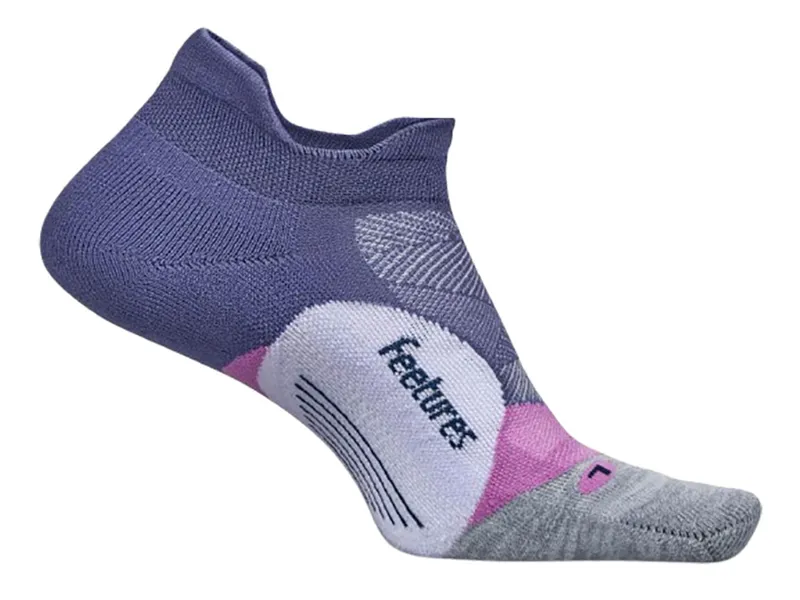 Feetures Elite Light Cushion No Show Tab Socks Future Dusk