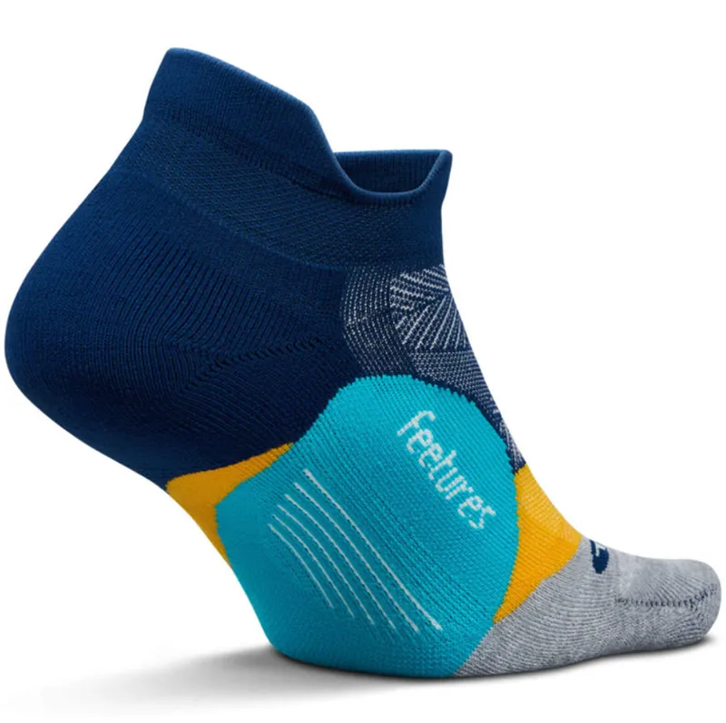 Feetures Elite Light Cushion No Show Tab Socks Nitro Navy-4