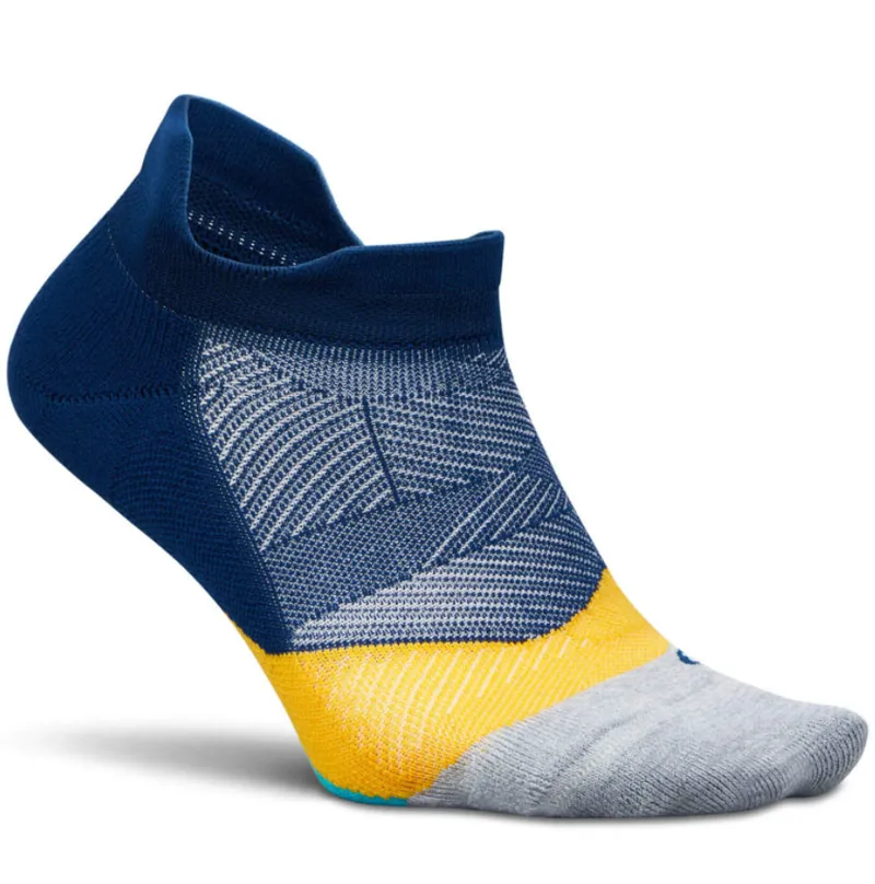 Feetures Elite Light Cushion No Show Tab Socks Nitro Navy-3
