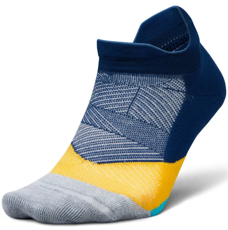 Feetures Elite Light Cushion No Show Tab Socks Nitro Navy-1