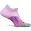 Feetures Elite Light Cushion No Show Tab Socks Orchid Sunset