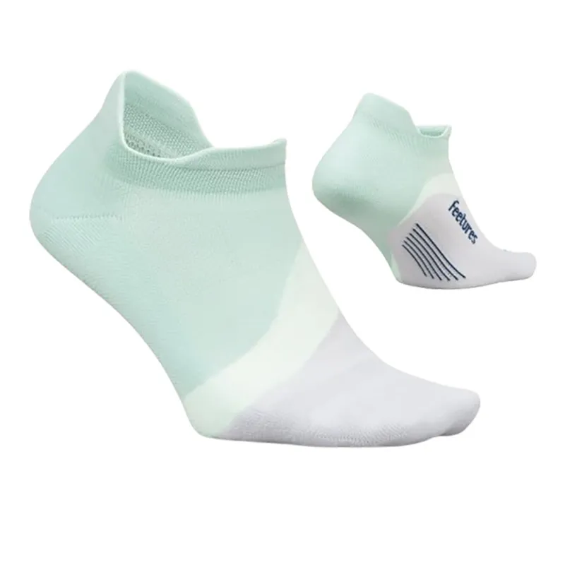 Feetures Elite Light Cushion No Show Tab Socks Supine Sage-1