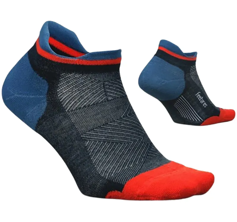 Feetures Elite Max Cushion No Show Tab Atmospheric Blue-1