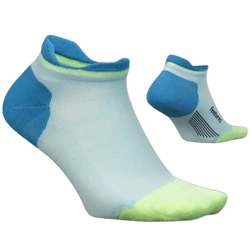 Feetures Elite Max Cushion No Show Tab Blue Crystal-1