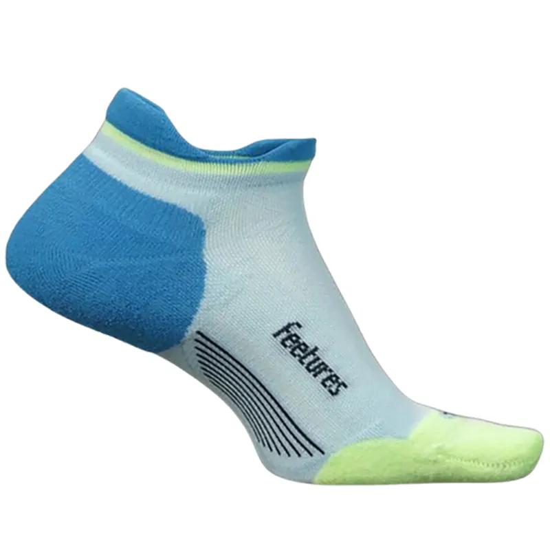 Feetures Elite Max Cushion No Show Tab Blue Crystal