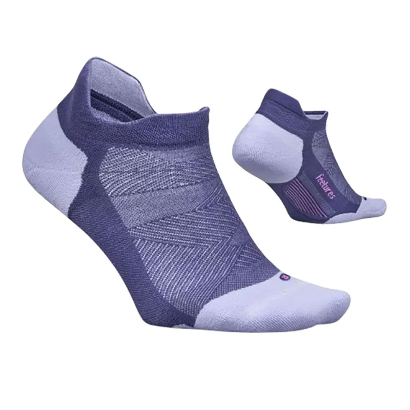 Feetures Elite Max Cushion No Show Tab Socks Future Dust-5