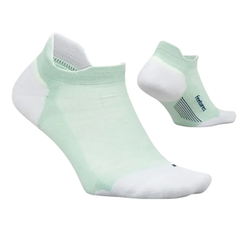 Feetures Elite Max Cushion No Show Tab Socks Supine Sage-1