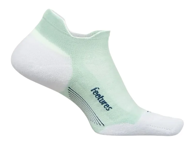 Feetures Elite Max Cushion No Show Tab Socks Supine Sage