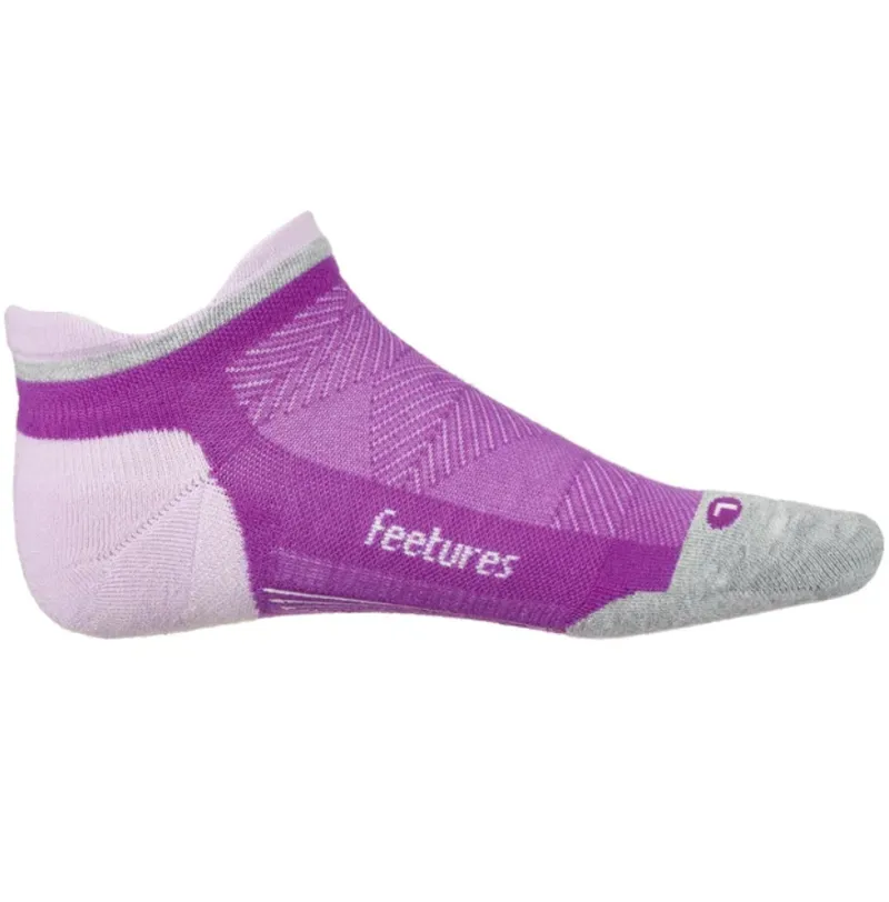 Feetures Elite Max Cushion No Show Tab Virtual Lilac-1