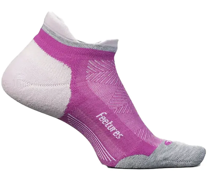 Feetures Elite Max Cushion No Show Tab Virtual Lilac