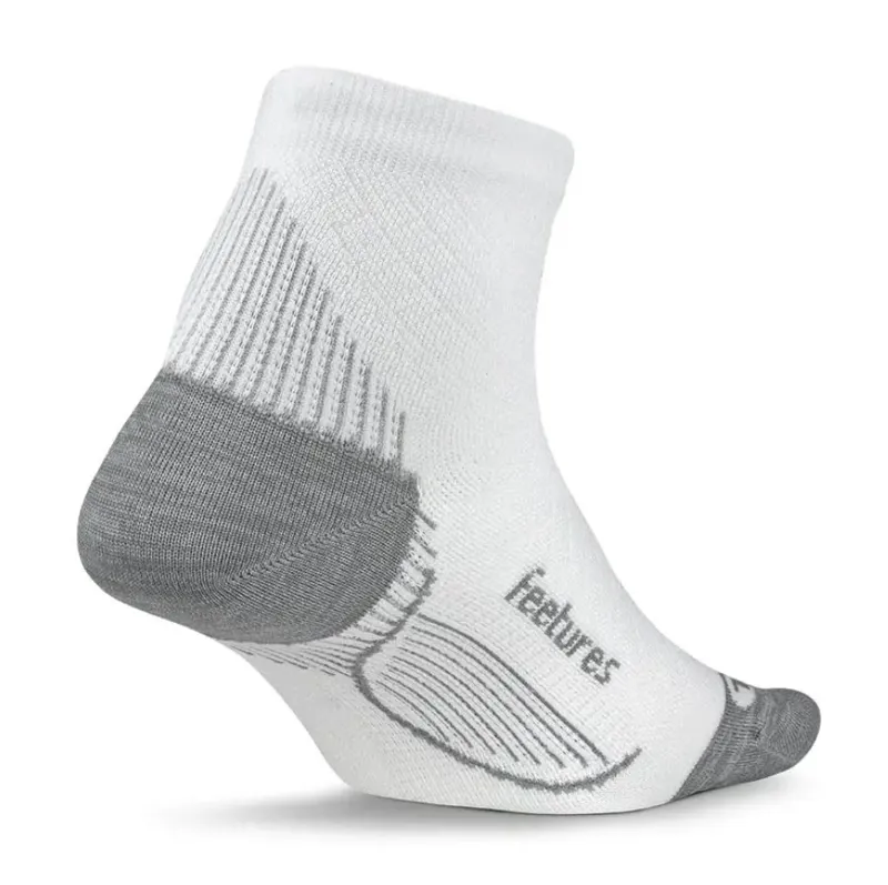 Feetures Plantar Fasciitis Relief Ultra Light Cushion Quarter White-2