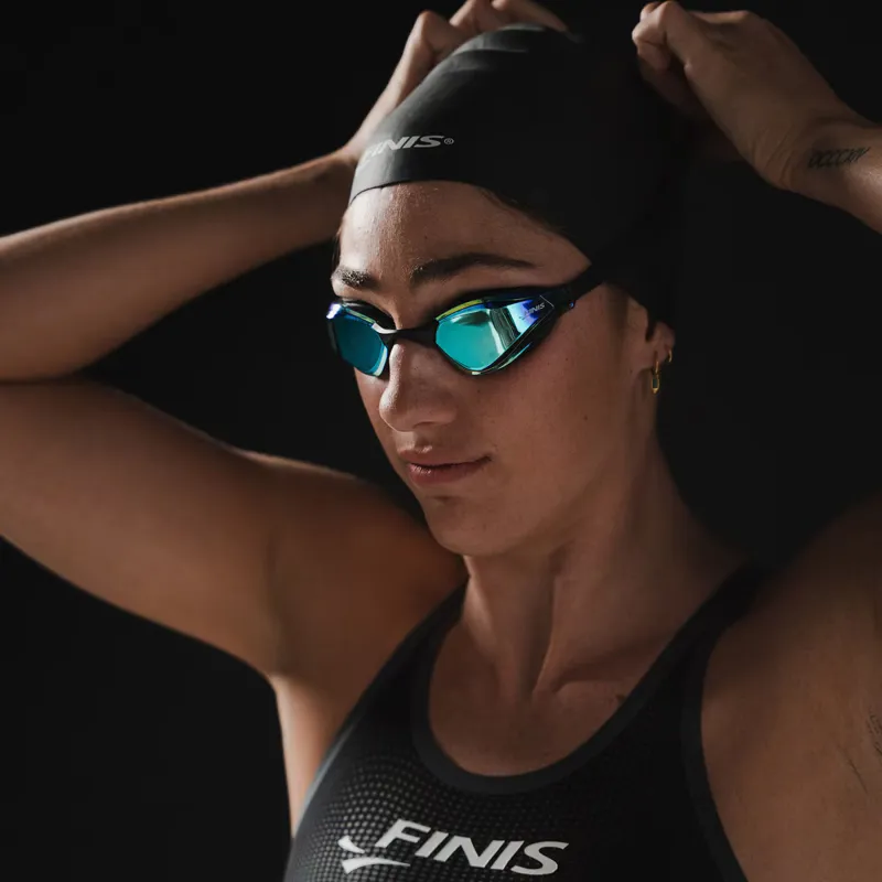 Finis Mach 1 Racing Goggle Blue Cobalt-5