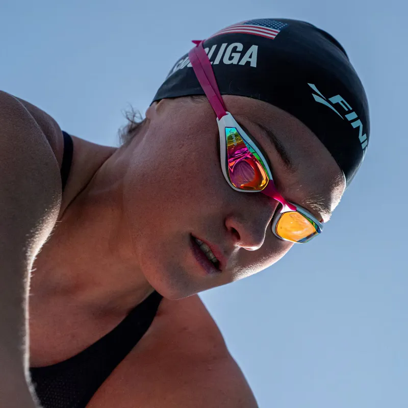 Finis Mach 1 Racing Goggle Pink Opal-9