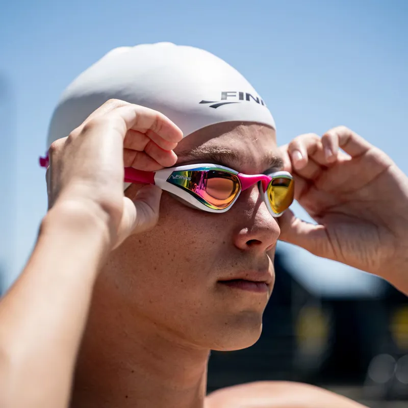 Finis Mach 1 Racing Goggle Pink Opal-7