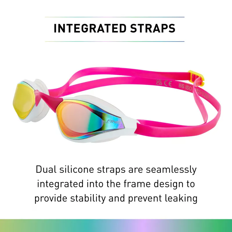 Finis Mach 1 Racing Goggle Pink Opal-4
