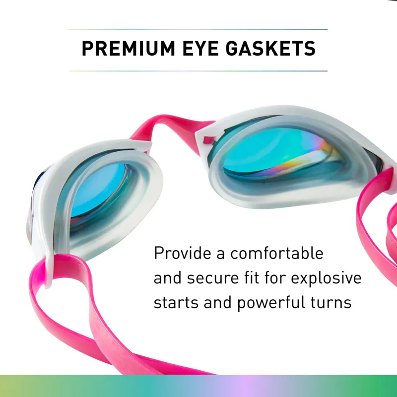 Finis Mach 1 Racing Goggle Pink Opal-3