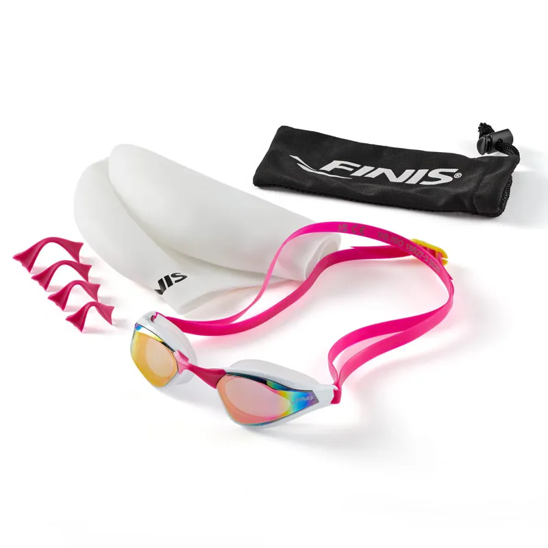 Finis Mach 1 Racing Goggle Pink Opal-1