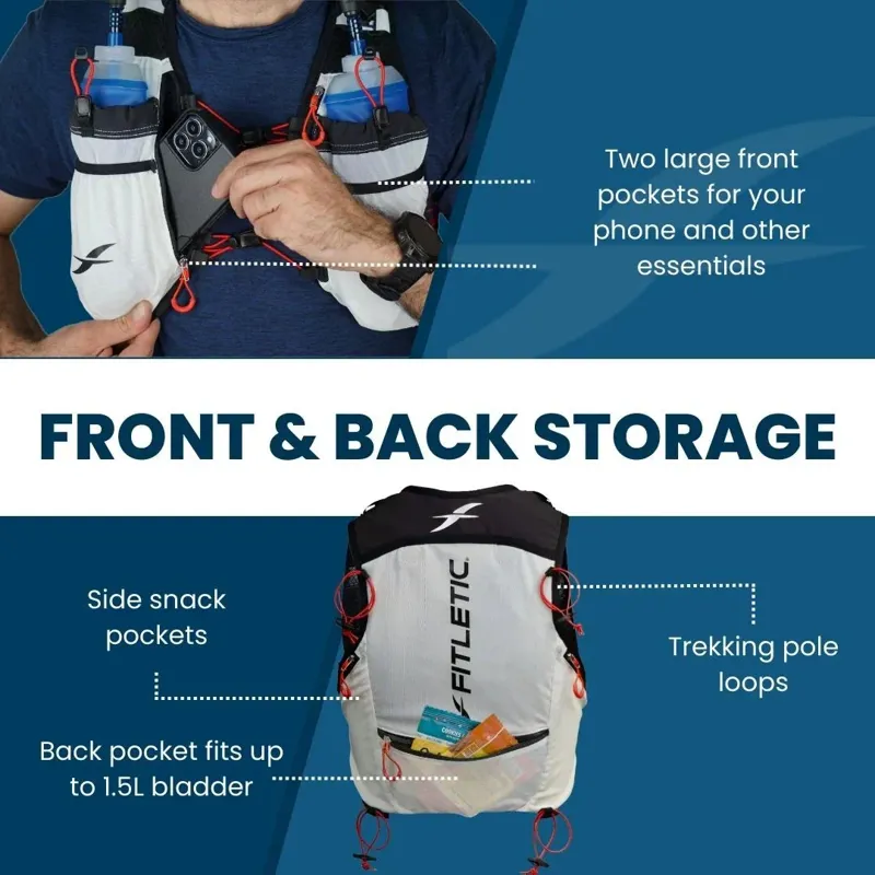 Fitletic Trail Vest 2.5 Hydration Vest-6