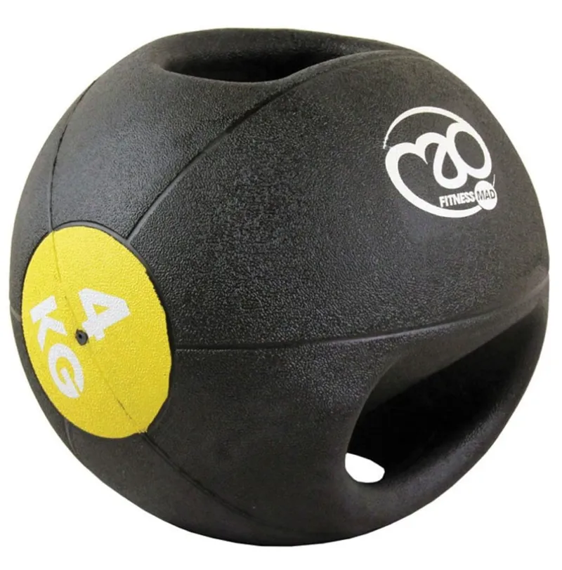 Fitness Mad Double Grip Medicine Ball 4kg
