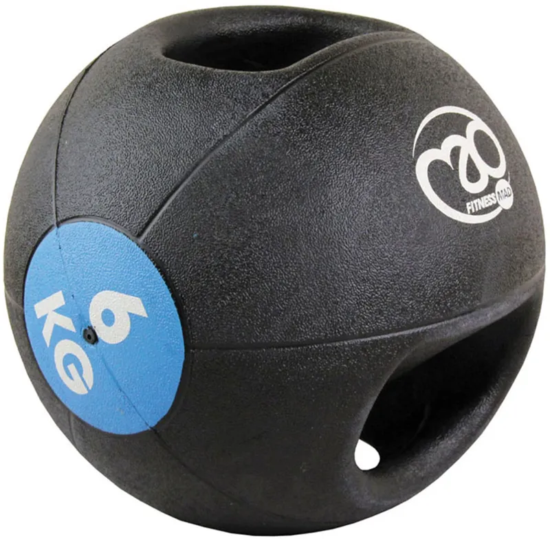 Fitness Mad Double Grip Medicine Ball 6kg