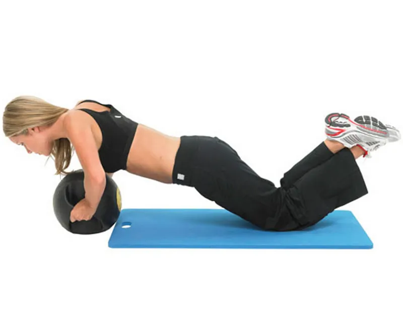 Fitness Mad Double Grip Medicine Ball 8kg-2