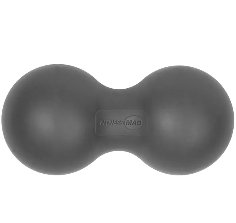 Fitness Mad Peanut Massage Ball Grey/Blue 14cmx6.5cm-3