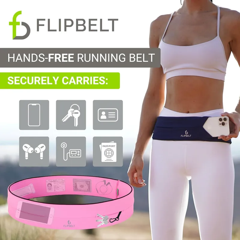 Flipbelt Classic Belt Girly Pop Pink-1