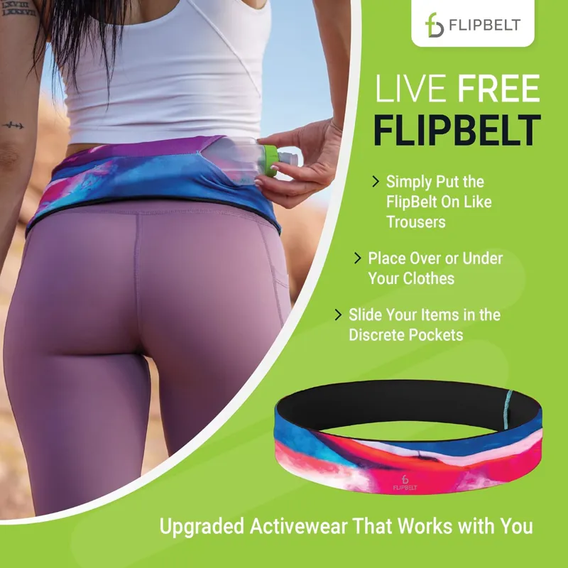 Flipbelt Classic Running Belt Acrylic Summer-4