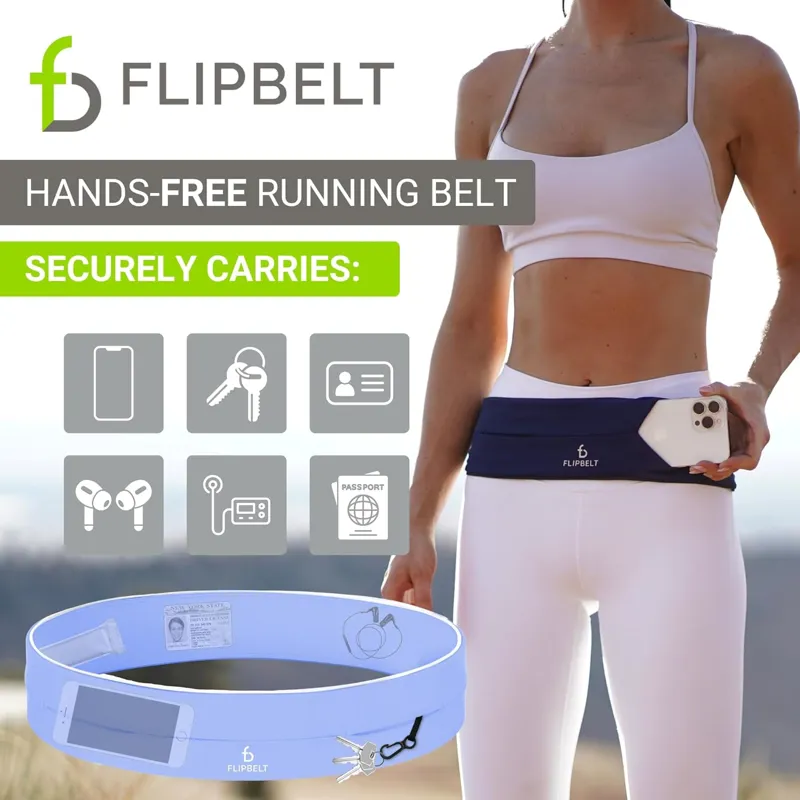 Flipbelt Classic Running Belt Periwinkle-1