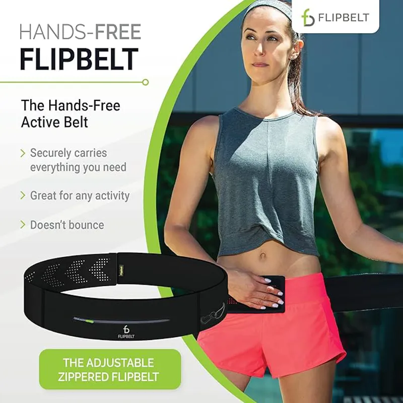 Flipbelt Zipper Adjustable Black One Size-5