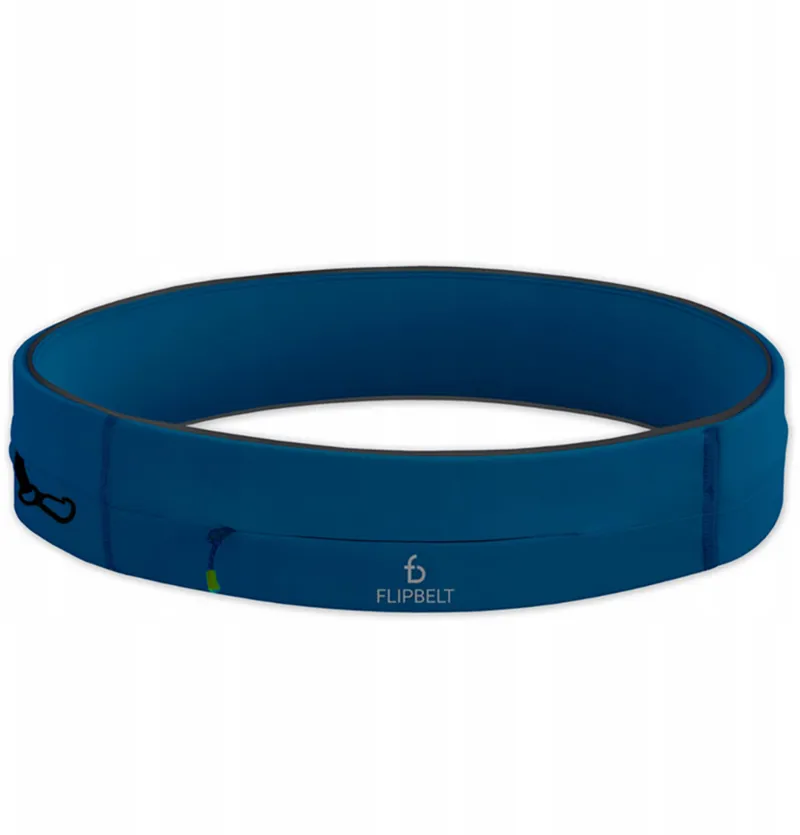 Flipbelt Zipper Running Belt Midnight Blue