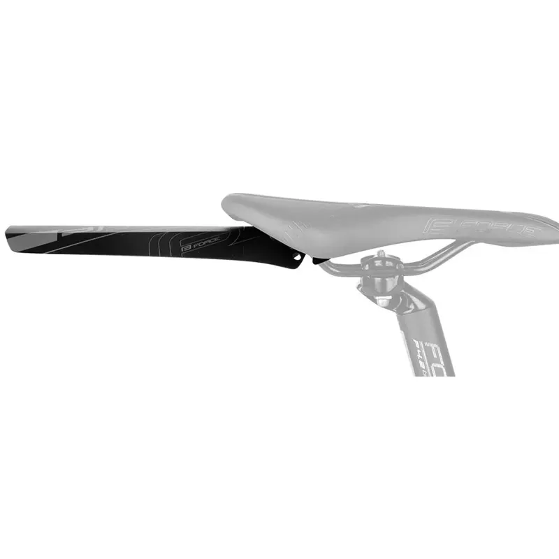 Force Tris Rear Mudguard Black-1