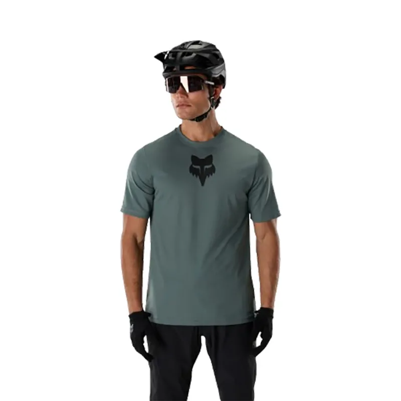 Fox Ranger Fox Head S/S Jersey Sage Green-2