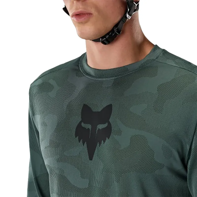 Fox Ranger TruDri Long Sleeve Jersey Sage Green-4