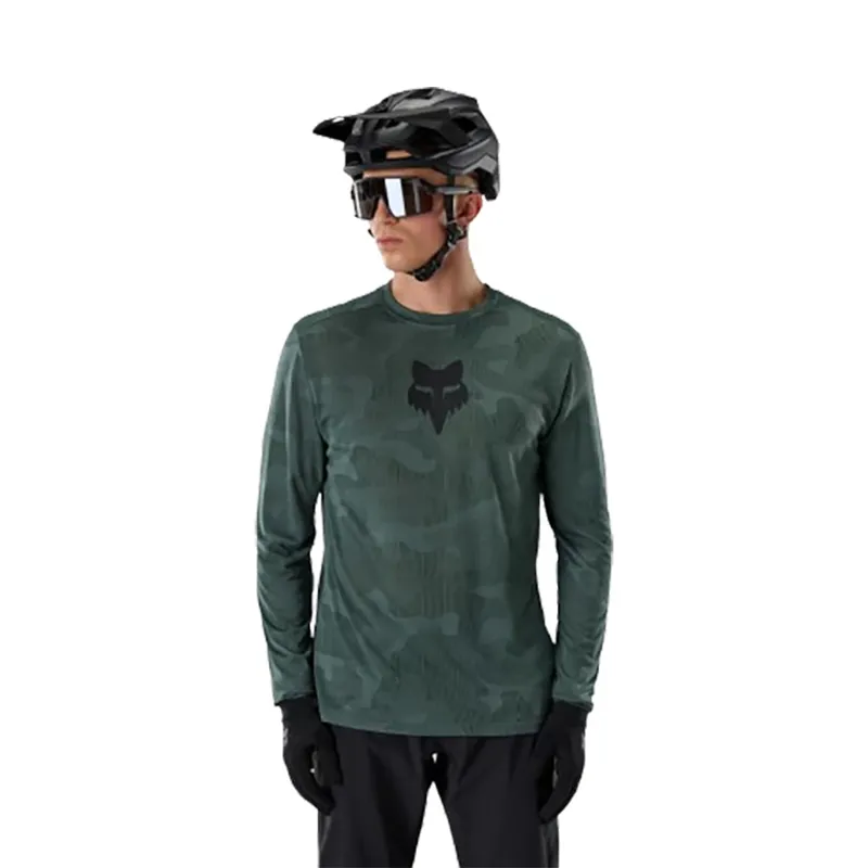 Fox Ranger TruDri Long Sleeve Jersey Sage Green-2