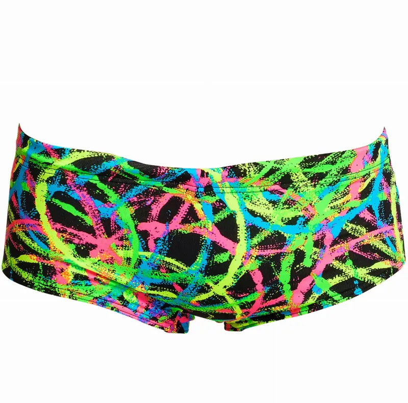 Funky Trunks Boy's Sidewinder Swim Trunks Burnouts