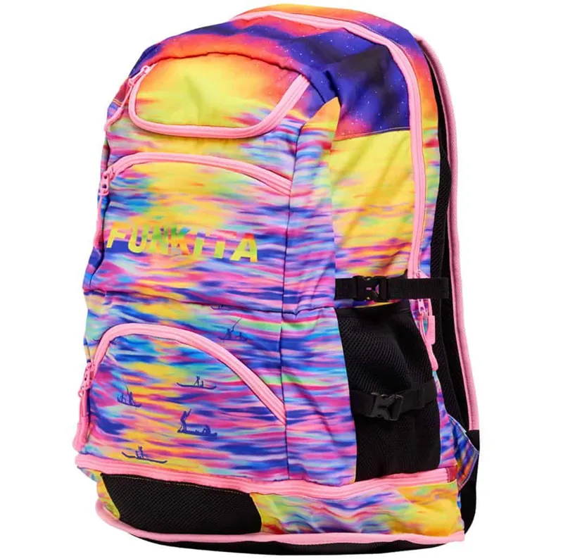 Funkita Elite Squad Backpack Darkinjung Sunset