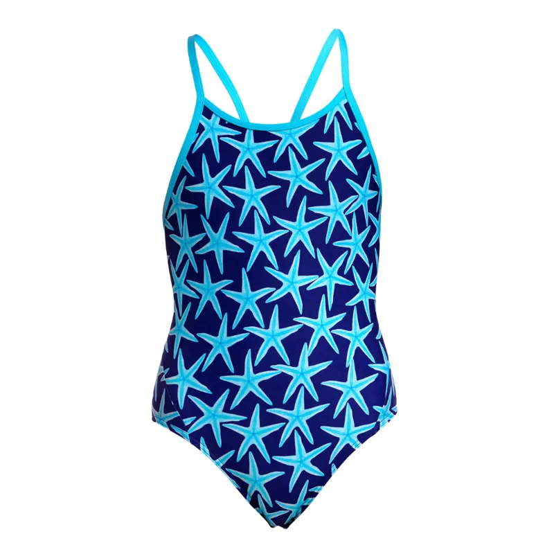 Funkita Girl's Diamond Back One Piece See Stars
