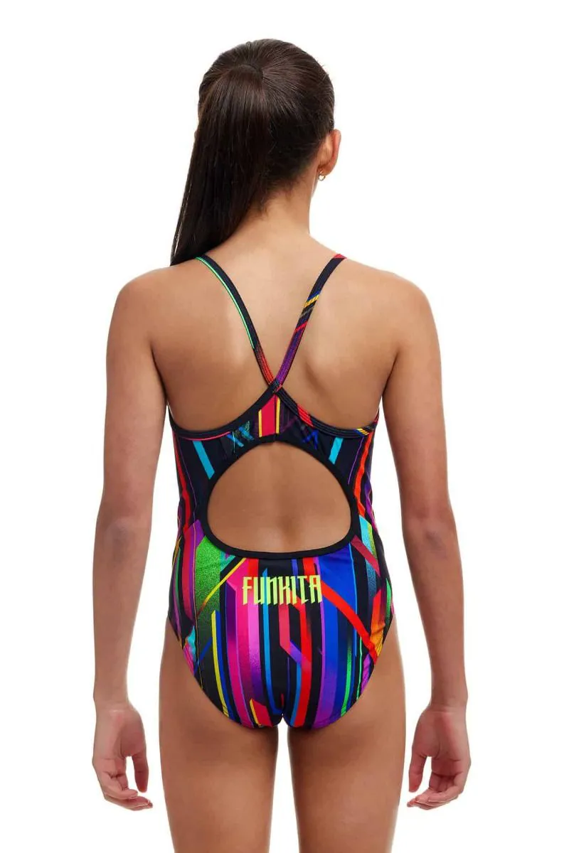 Funkita Girl's Diamond Back One Piece Swimsuit Baby Beamer-2