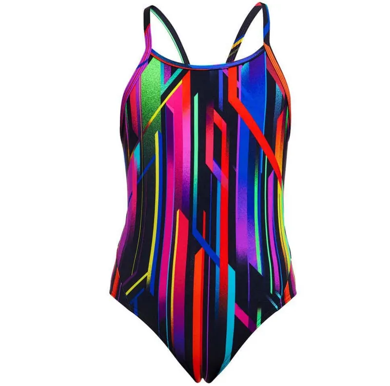 Funkita Girl's Diamond Back One Piece Swimsuit Baby Beamer
