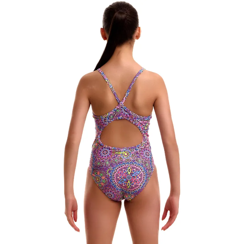 Funkita Girl's Diamond Back One Piece Swimsuit Love Lacy-2