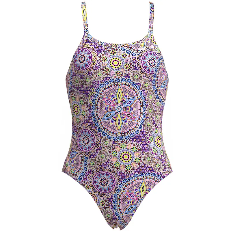 Funkita Girl's Diamond Back One Piece Swimsuit Love Lacy