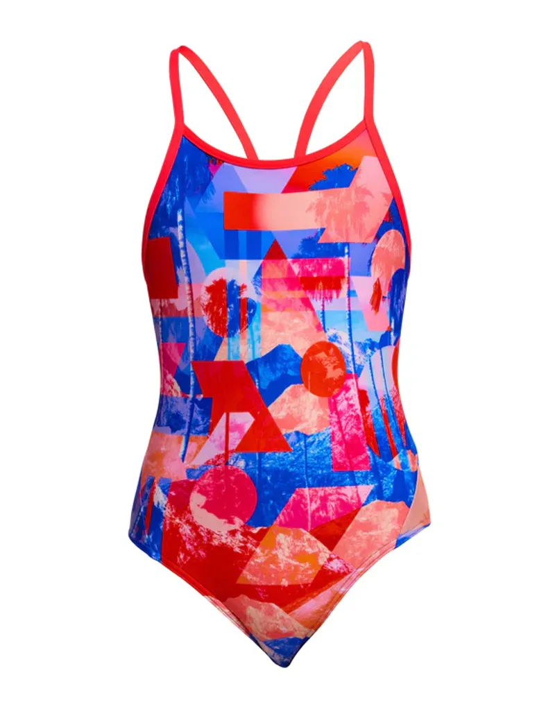 Funkita Girl's Diamond Back One Piece Swimsuit Miss Adventure