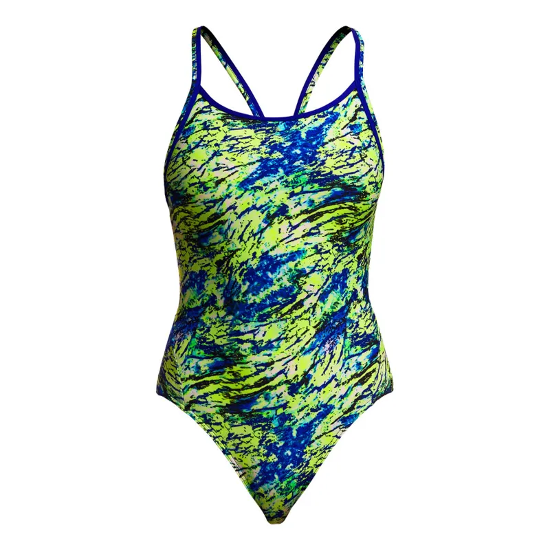 Funkita Girl's Diamond Back One Piece Swimsuit Scaled Back
