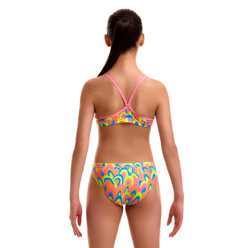 Funkita Girl's Racerback Two Piece Swimsuit Hillary Puff-2