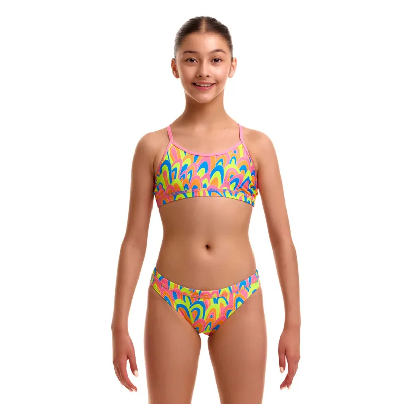 Funkita Girl's Racerback Two Piece Swimsuit Hillary Puff-1
